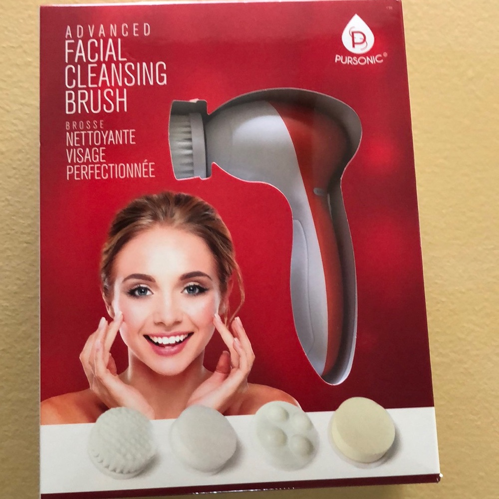 Pursonic advanced facial cleaning brush